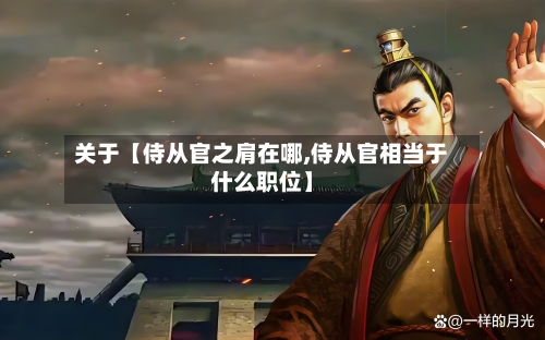 关于【侍从官之肩在哪,侍从官相当于什么职位】-第2张图片