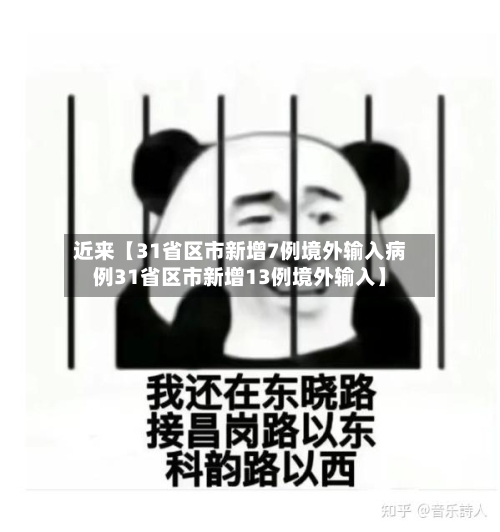 近来【31省区市新增7例境外输入病例31省区市新增13例境外输入】
