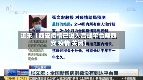 近来【西安疫情已进入高峰平台期西安 疫情 关闭】