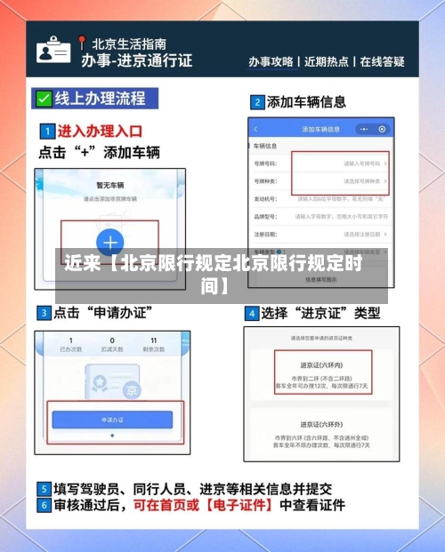近来【北京限行规定北京限行规定时间】