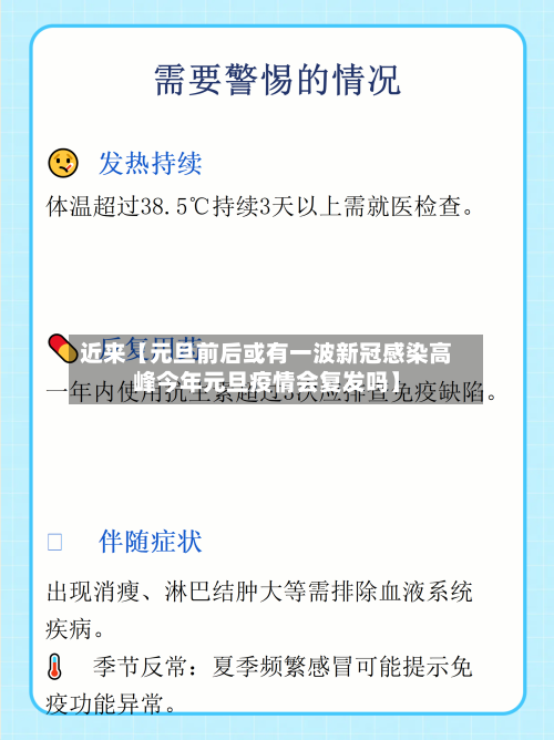 近来【元旦前后或有一波新冠感染高峰今年元旦疫情会复发吗】