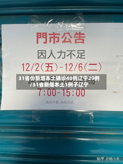 31省份新增本土确诊40例辽宁29例/31省新增本土1例子辽宁-第3张图片