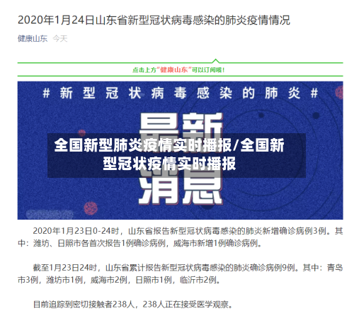 全国新型肺炎疫情实时播报/全国新型冠状疫情实时播报-第2张图片