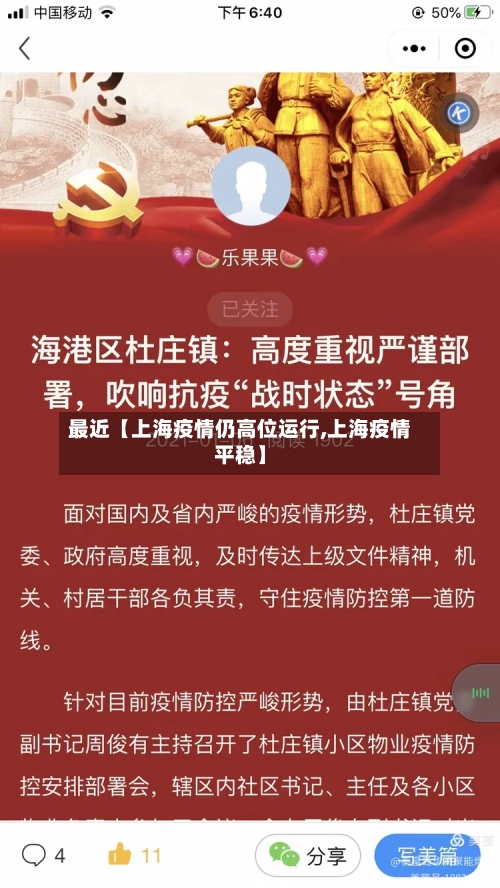 最近【上海疫情仍高位运行,上海疫情平稳】-第3张图片