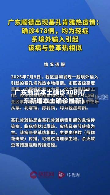 广东新增本土确诊30例(广东新增本土确诊最新)-第2张图片