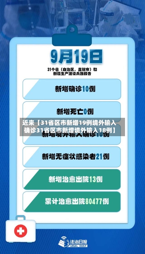 近来【31省区市新增19例境外输入确诊31省区市新增境外输入18例】-第3张图片