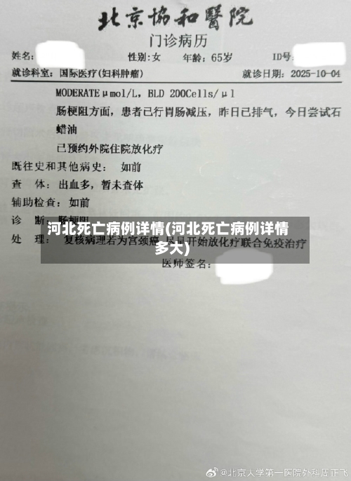 河北死亡病例详情(河北死亡病例详情多大)