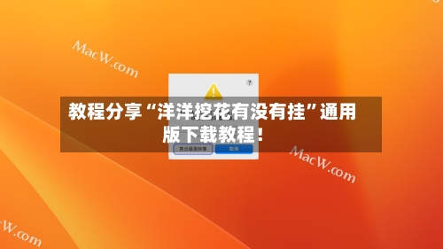 教程分享“洋洋挖花有没有挂”通用版下载教程！-第3张图片