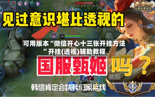 可用版本“微信开心十三张开挂方法”开挂(透视)辅助教程