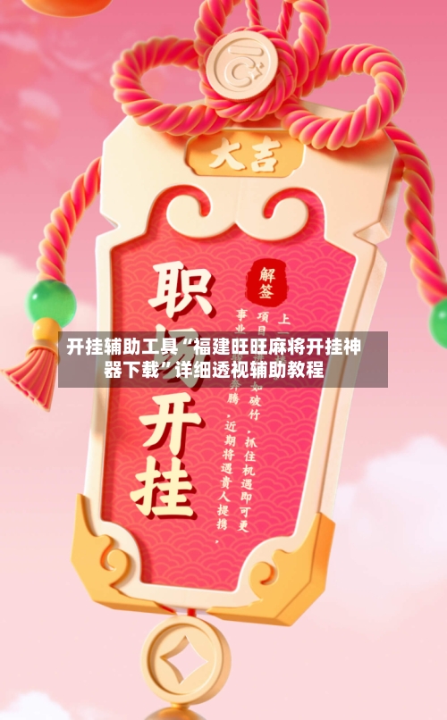 开挂辅助工具“福建旺旺麻将开挂神器下载”详细透视辅助教程-第2张图片