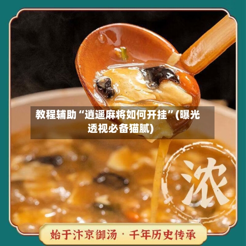 教程辅助“逍遥麻将如何开挂”(曝光透视必备猫腻)