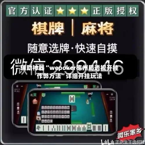 辅助神器“wepoker德州局透视开挂作弊方法”详细开挂玩法